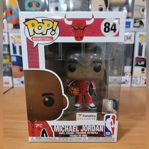 Funko Pop! Michael Jordan - Chicago Bulls [Warm Up].  FANATICS EXCLUSIVE! #84.